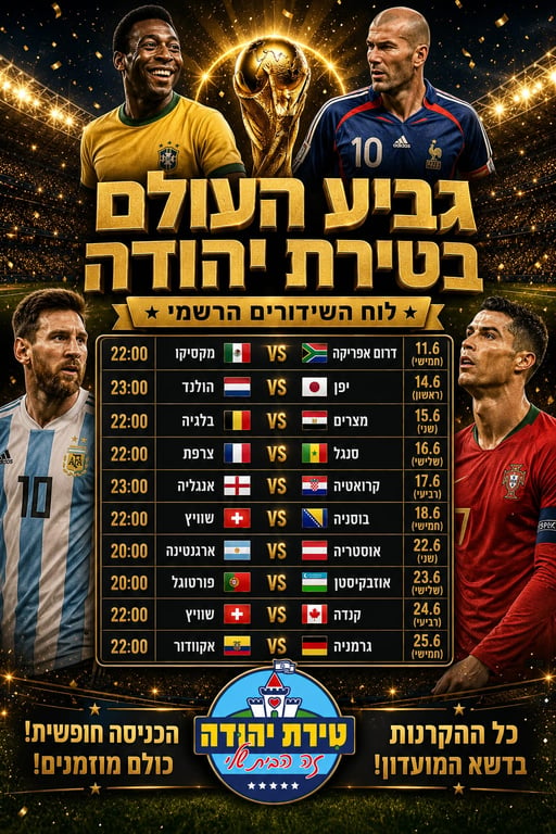 שידורי מונדיאל רבע גמר